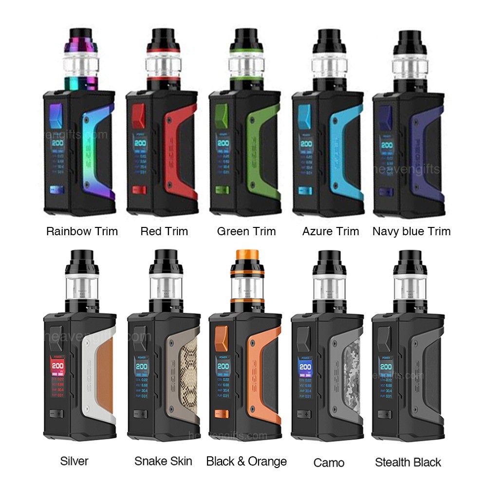 GeekVape Aegis Legend 200W TC Box Mod AquaFire Vapors GeekVape Aegis Legend 200W TC Box Mod AquaFire Vapors