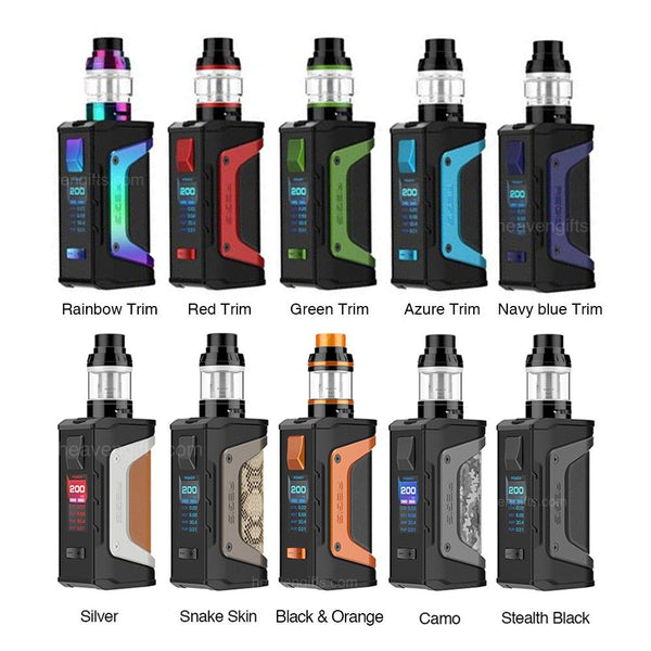GeekVape Aegis Legend 200W TC Box Mod AquaFire Vapors GeekVape Aegis Legend 200W TC Box Mod AquaFire Vapors