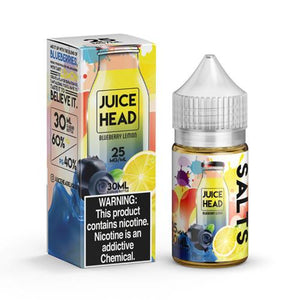 Juice Head Salts Blueberry Lemon 30ml Nic Salt Vape Juice - AquaFire Vapors